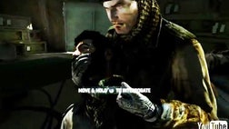 A torture scene in which the player plunges a knife into an enemy’s body and twists it back and forth to extract information -- “move and hold to interrogate,” the game advises -- has been cut, following widespread complaints from gamers and fellow designers.